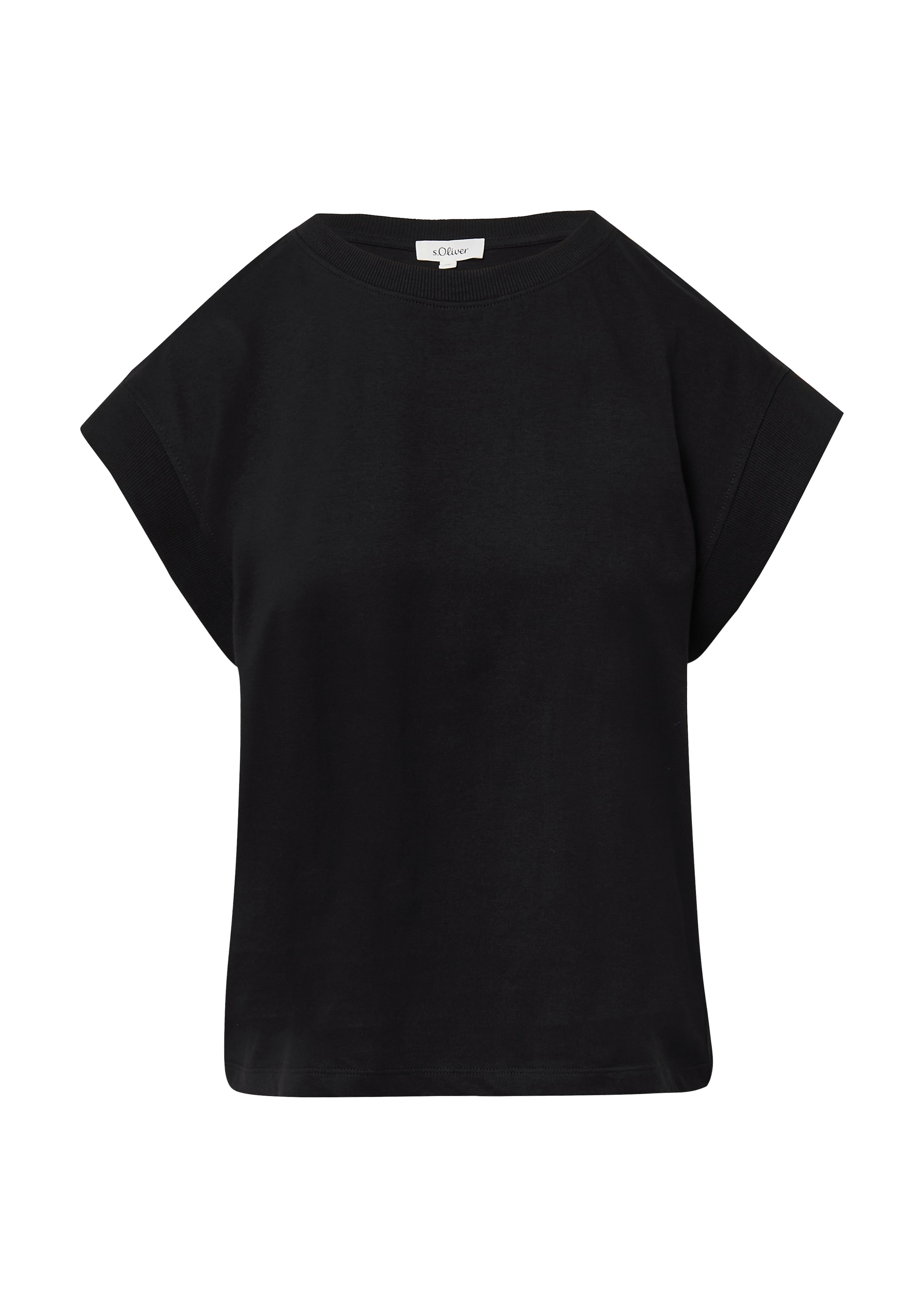 s.Oliver Tričko – černá: přední strana