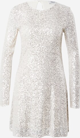 modström Dress 'FANNIE' in Silver: front