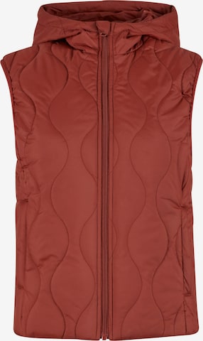 Gilet di Urban Classics in rosso: frontale