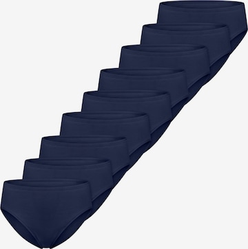 SCHIESSER Slip 'Essentials Cotton' in Blau: Vorderseite