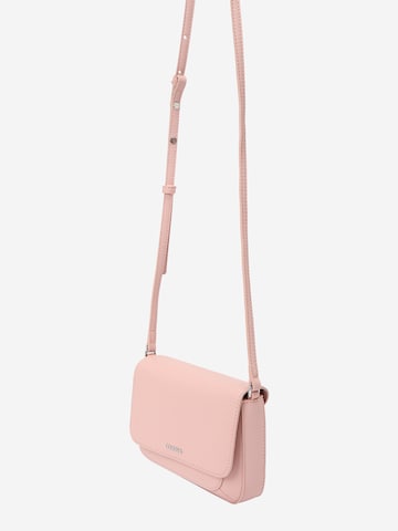 Calvin Klein - Bolso de hombro en rosa: frente