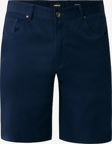 MEXX Regular Chinohousut värissä sininen: etupuoli