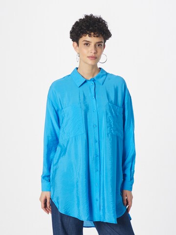 b.young Blouse 'Ihaliea' in Blue: front