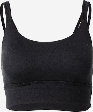 Marika Bustier Sport bh 'HADLEY' in Zwart: voorkant