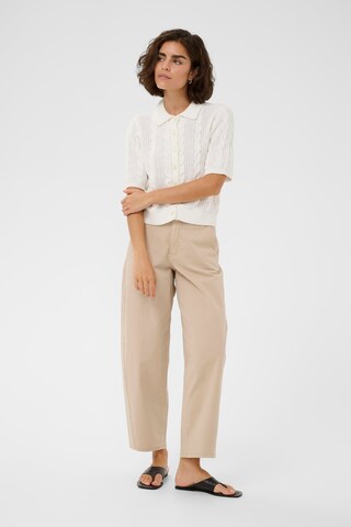 Kaffe Knit cardigan 'KAblair' in White