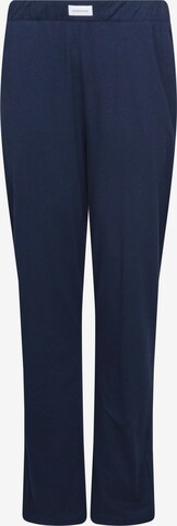 Pantalon de pyjama 'Schwarze Rose' SEIDENSTICKER en bleu : devant