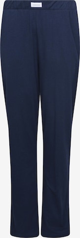 SEIDENSTICKER Pajama Pants 'Schwarze Rose' in Blue: front