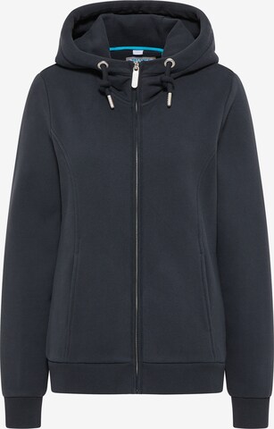 TALENCE Zip-Up Hoodie in Blue: front