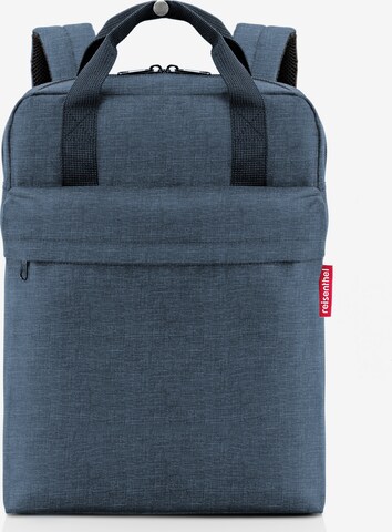 REISENTHEL Backpack in Blue: front