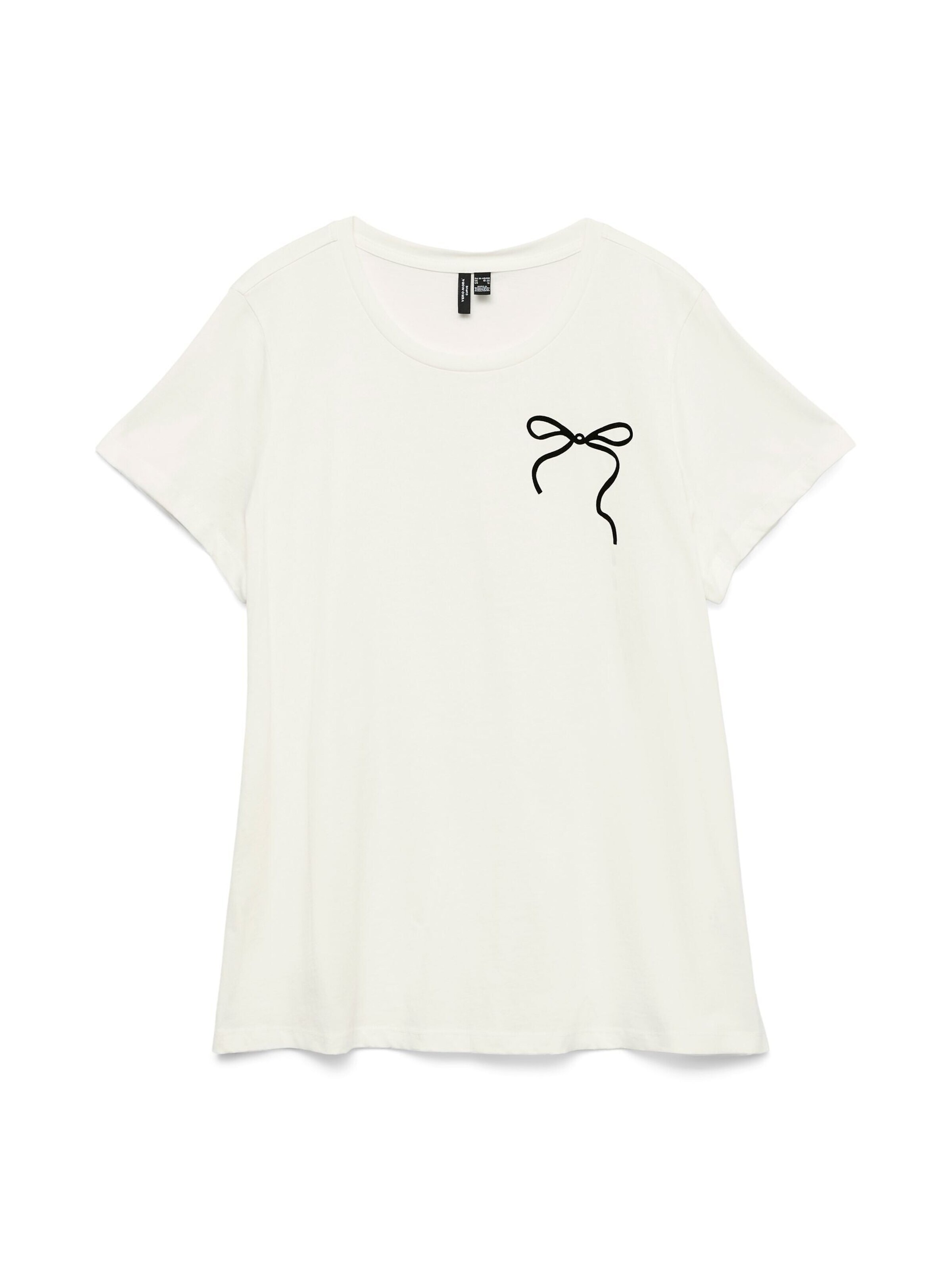 Vero Moda Curve T-shirt en XL en blanc cassé, Vue avec produit
