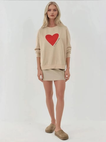 Hiccup - Sweatshirt em bege