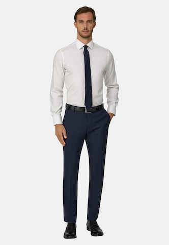 Boggi Milano Slimfit Chino in Blauw: voorkant