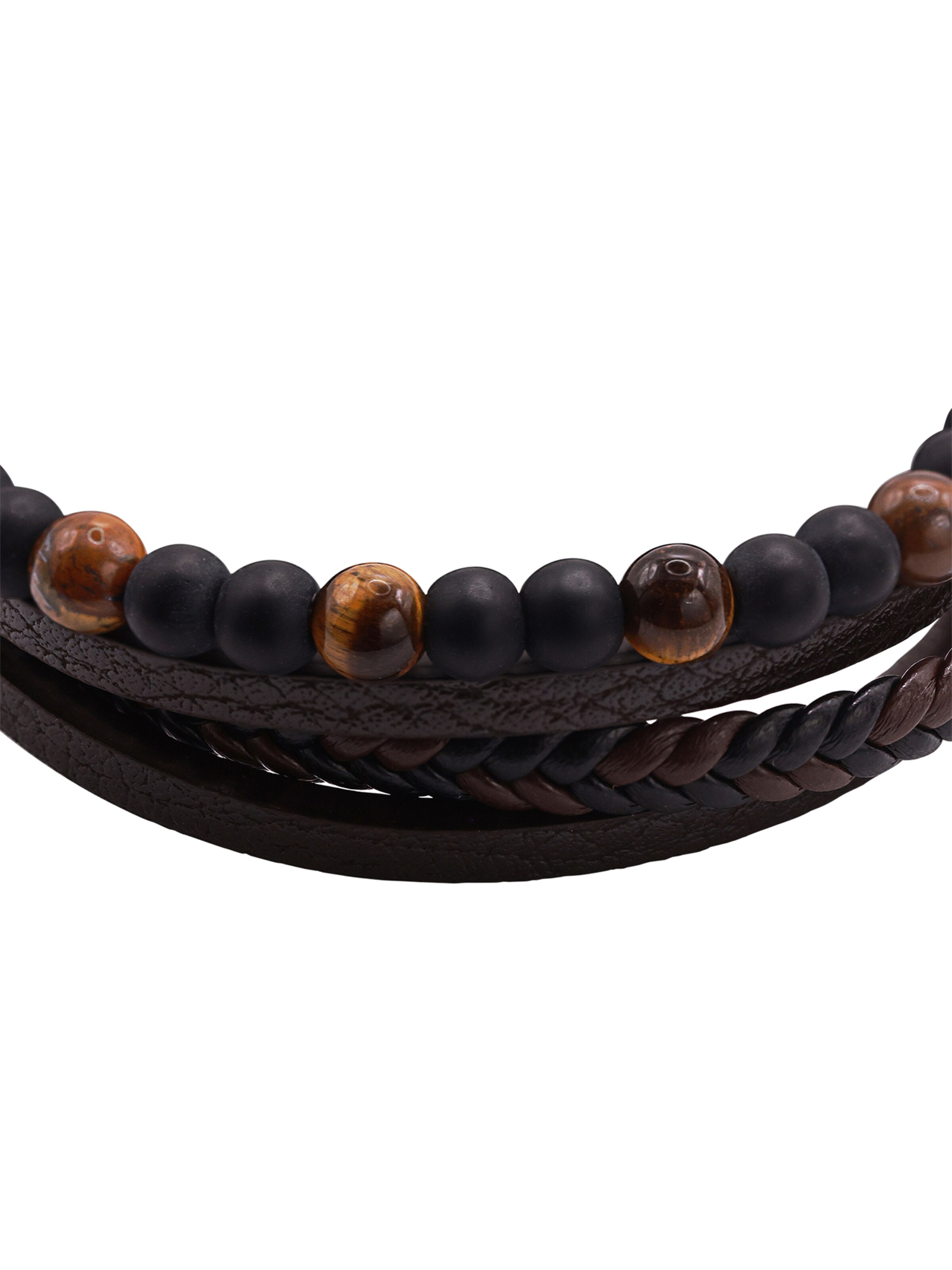 Bracelet 'Paul' Heideman en noir