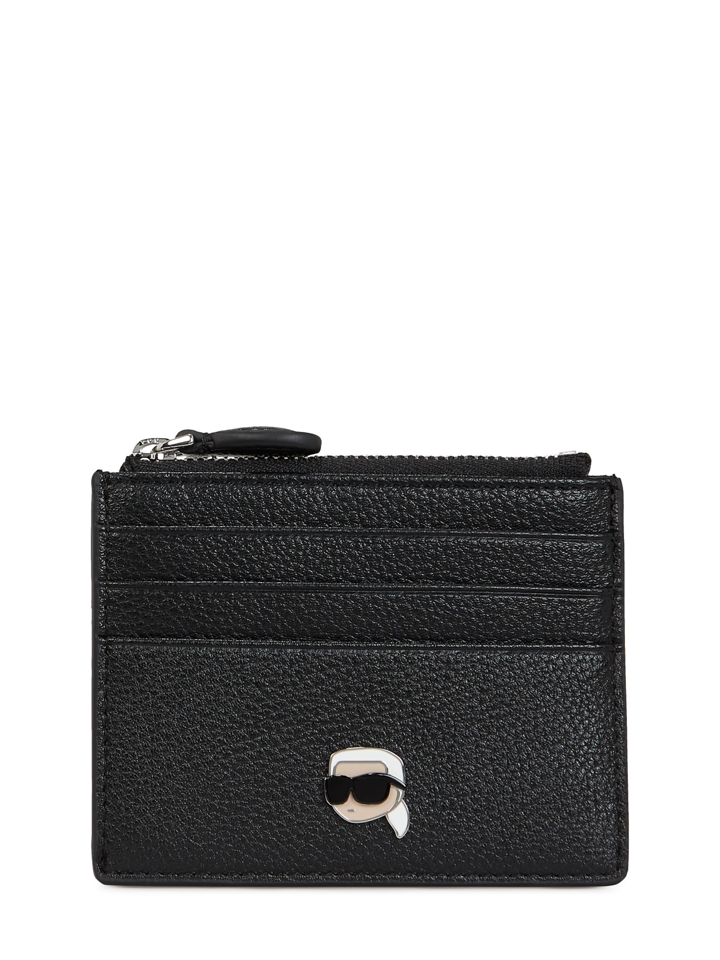 Karl Lagerfeld Θήκη 'Ikon' σε μαύρο: μπροστά