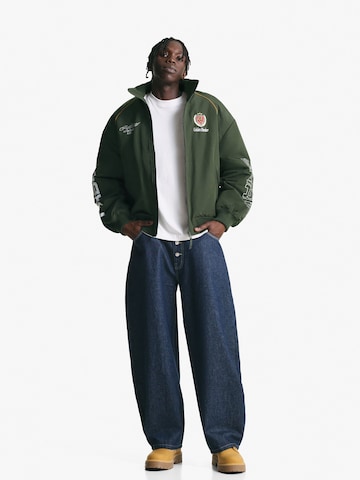 Veste mi-saison Bershka en vert