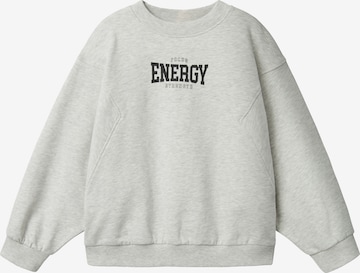 NAME IT Sweatshirt 'BOIDA' in Grau: Vorderseite