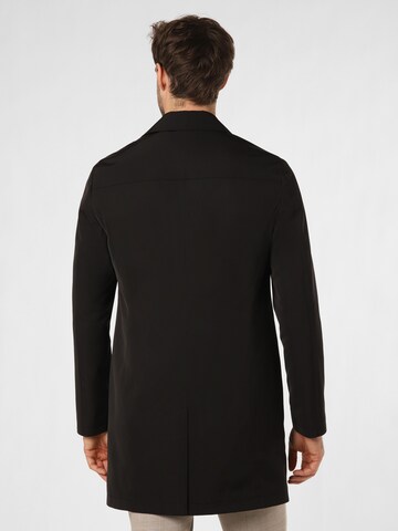 Finshley & Harding London Between-Seasons Coat 'Charles' in Black