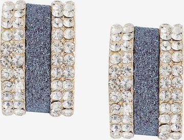 Cercei 'Kari' de la SOHI pe albastru: față