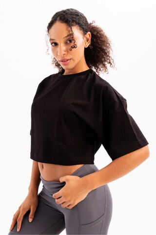 T-shirt Justever en noir