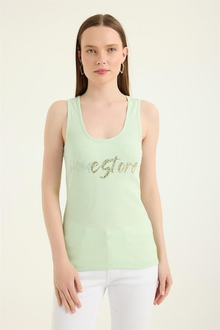 HOME STORE Top in Groen: voorkant
