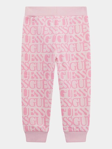 GUESS Tapered Pants in Pink