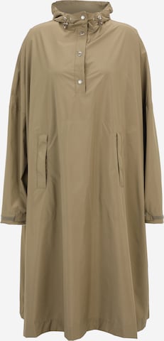 ILSE JACOBSEN Between-Seasons Coat in Green: front