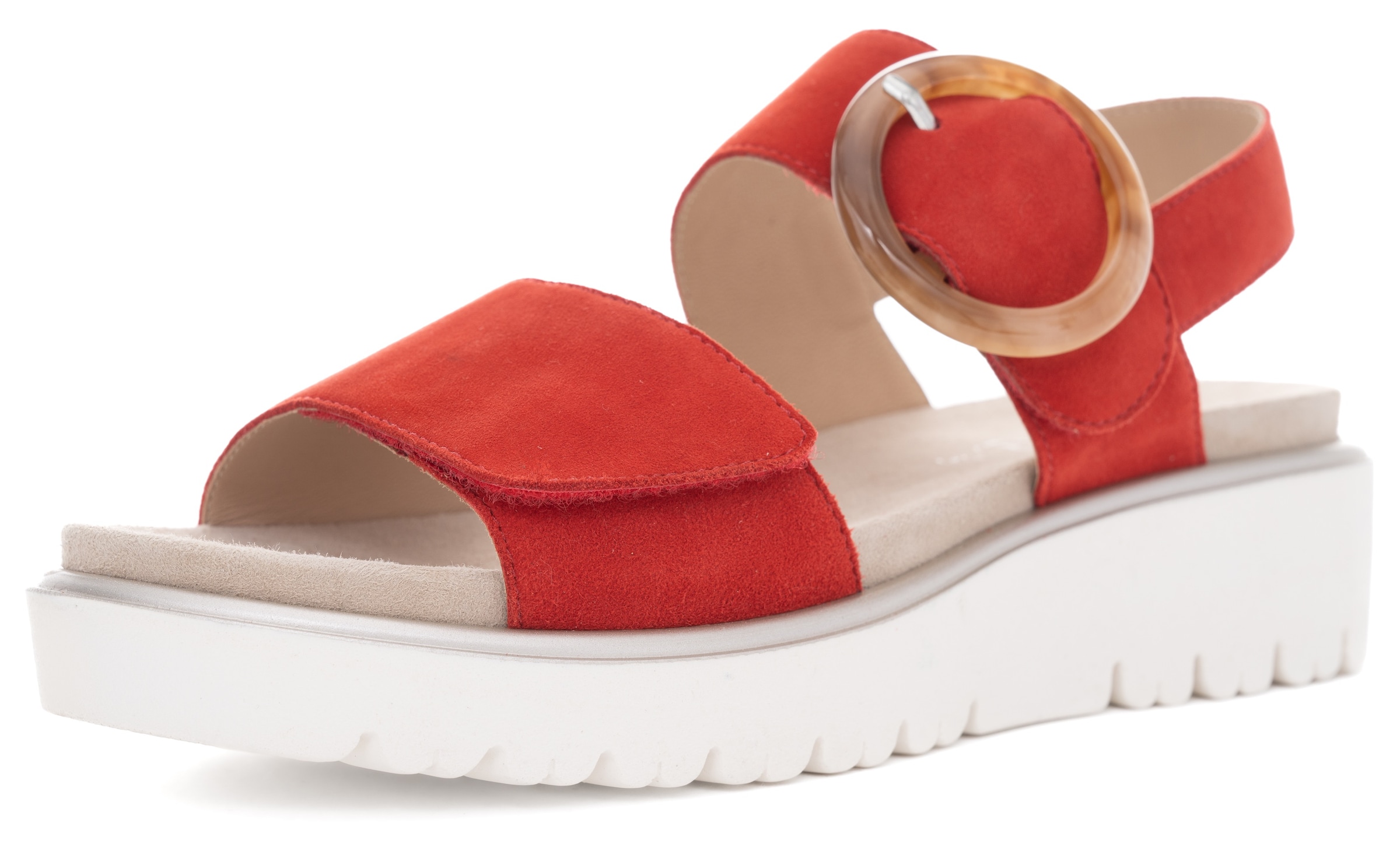 ARA Sandals 'Bilbao' in Red: front