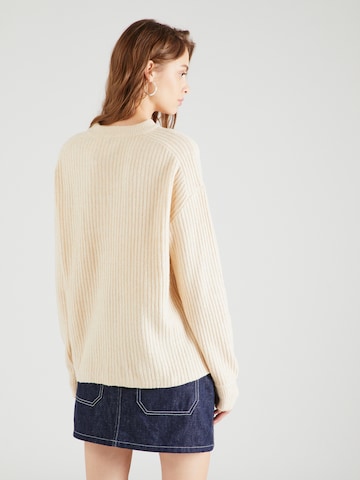 b.young Pullover 'ONEMA ONECK' in Beige