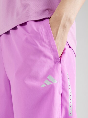 ADIDAS PERFORMANCE Normalny krój Spodnie sportowe 'Gym+' w kolorze fioletowy