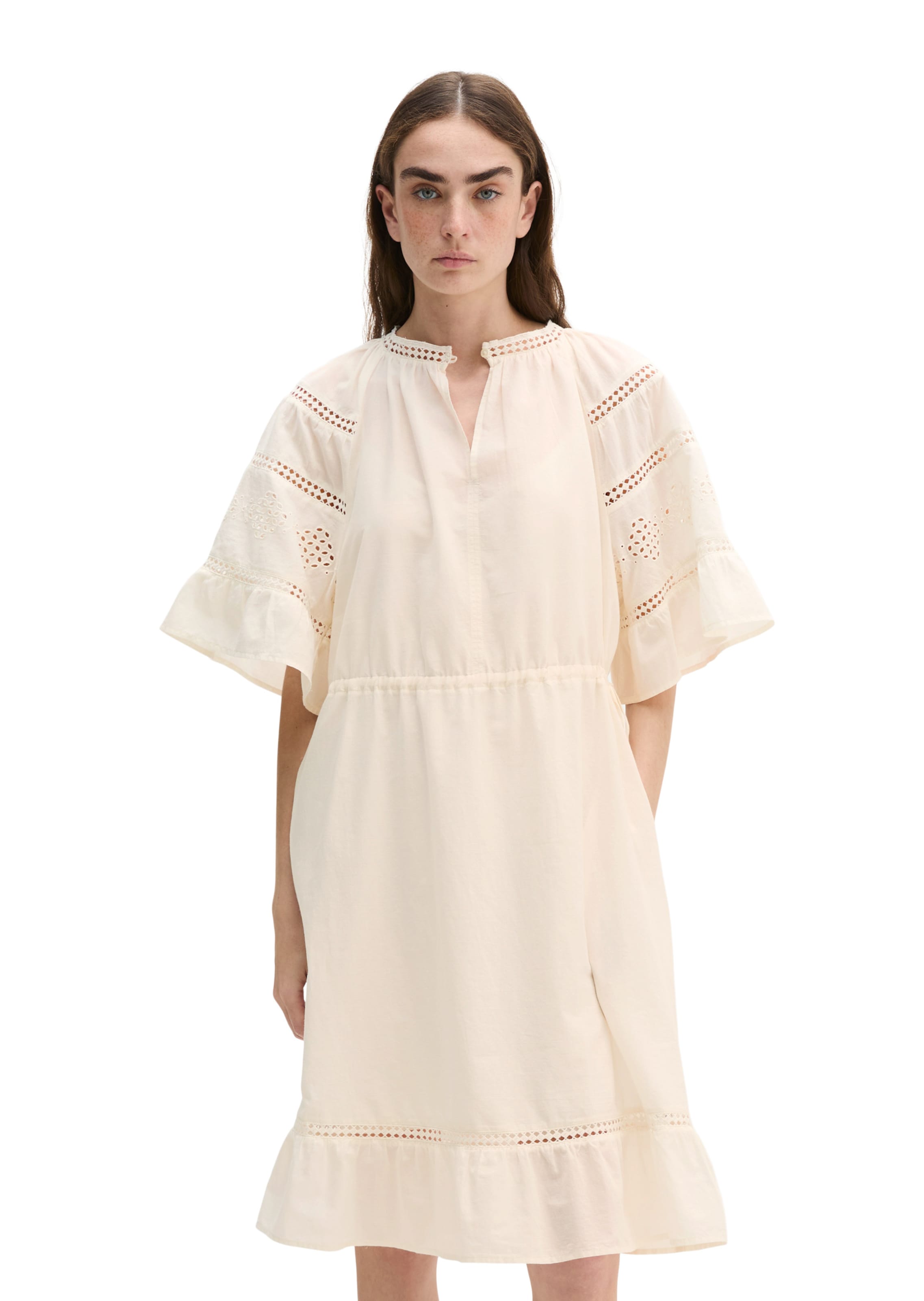 Marc O'Polo Kleid in Weiß: Vorderseite