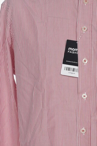 BURLINGTON Button Up Shirt in L in Red