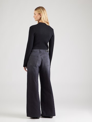 Elias Rumelis Wide leg Τζιν 'KALEA' σε μαύρο