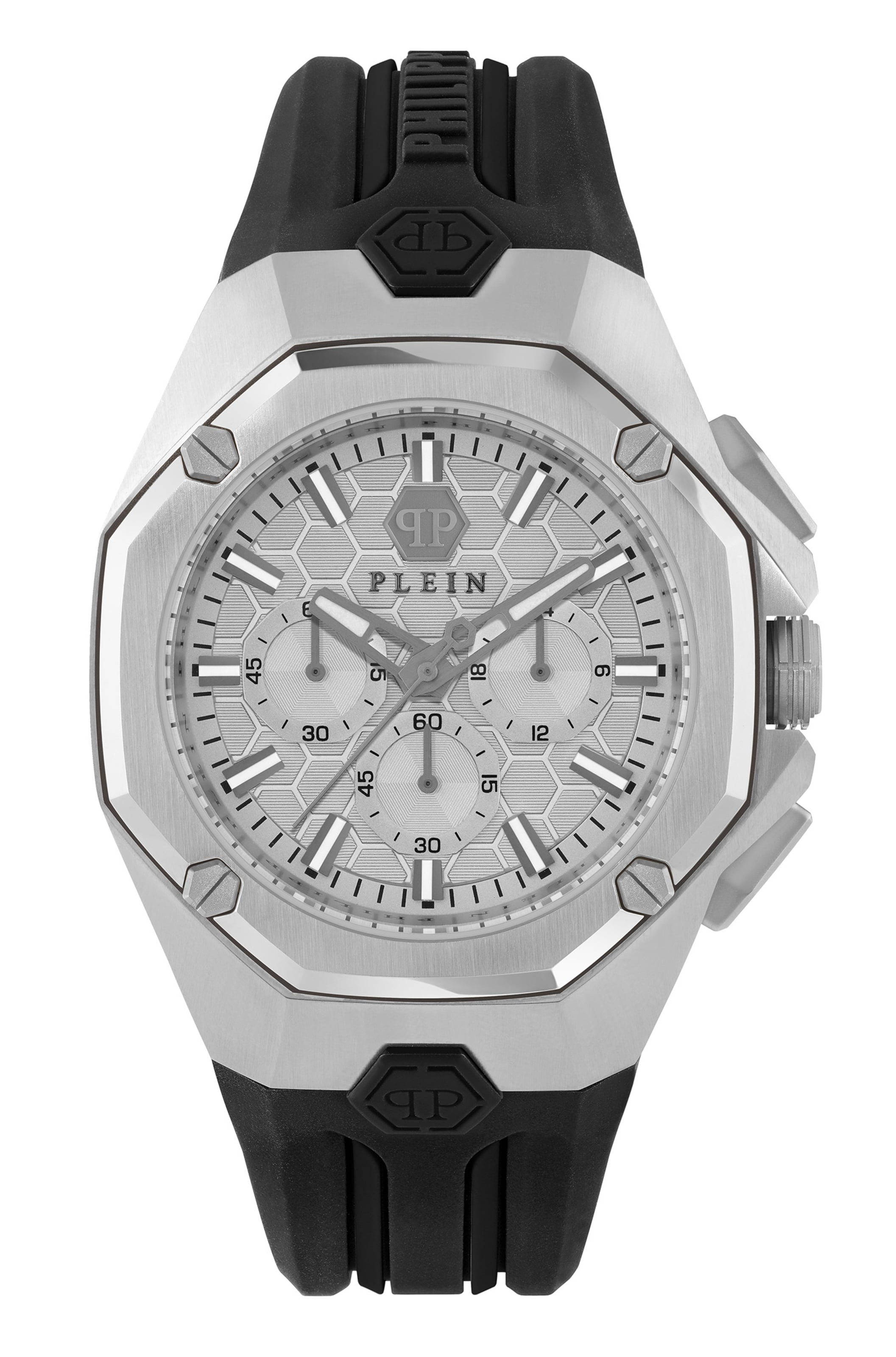 Orologio analogico di Philipp Plein Watches in argento: frontale