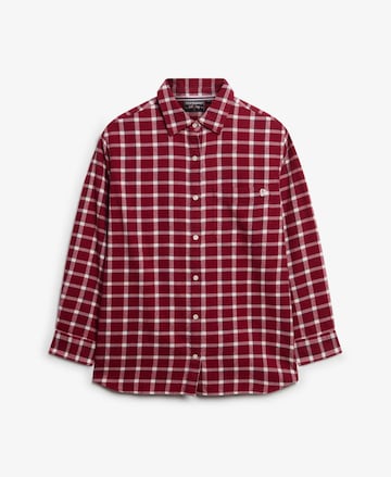Chemisier Superdry en rouge
