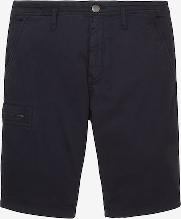 TOM TAILOR Regular Chino trousers in Blue: front