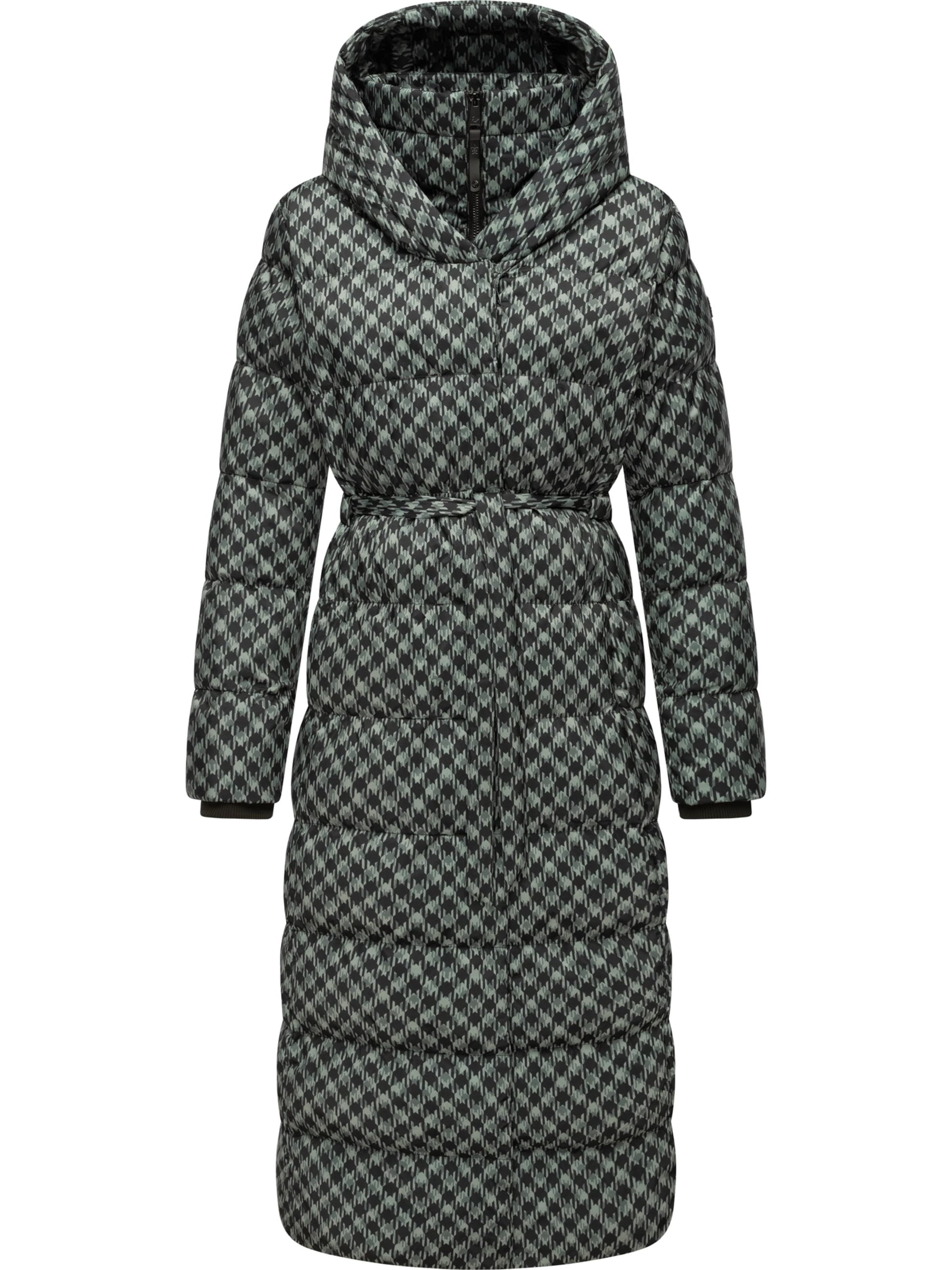 Ragwear Winter coat 'Niara' in Green: front