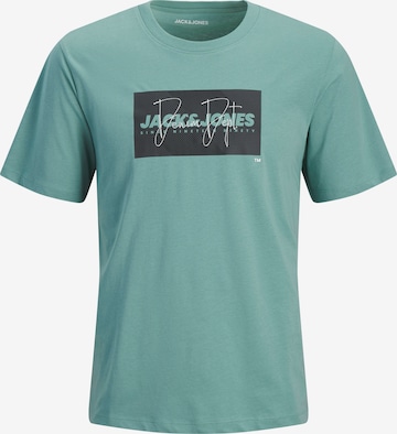 Jack & Jones Junior Футболка 'JJCOLE' в Зеленый: спереди