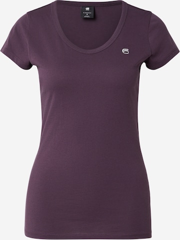 purpurinė G-STAR Marškinėliai: priekis