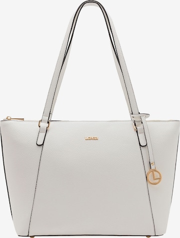 L.CREDI Shopper 'Michaela' in Wit: voorkant
