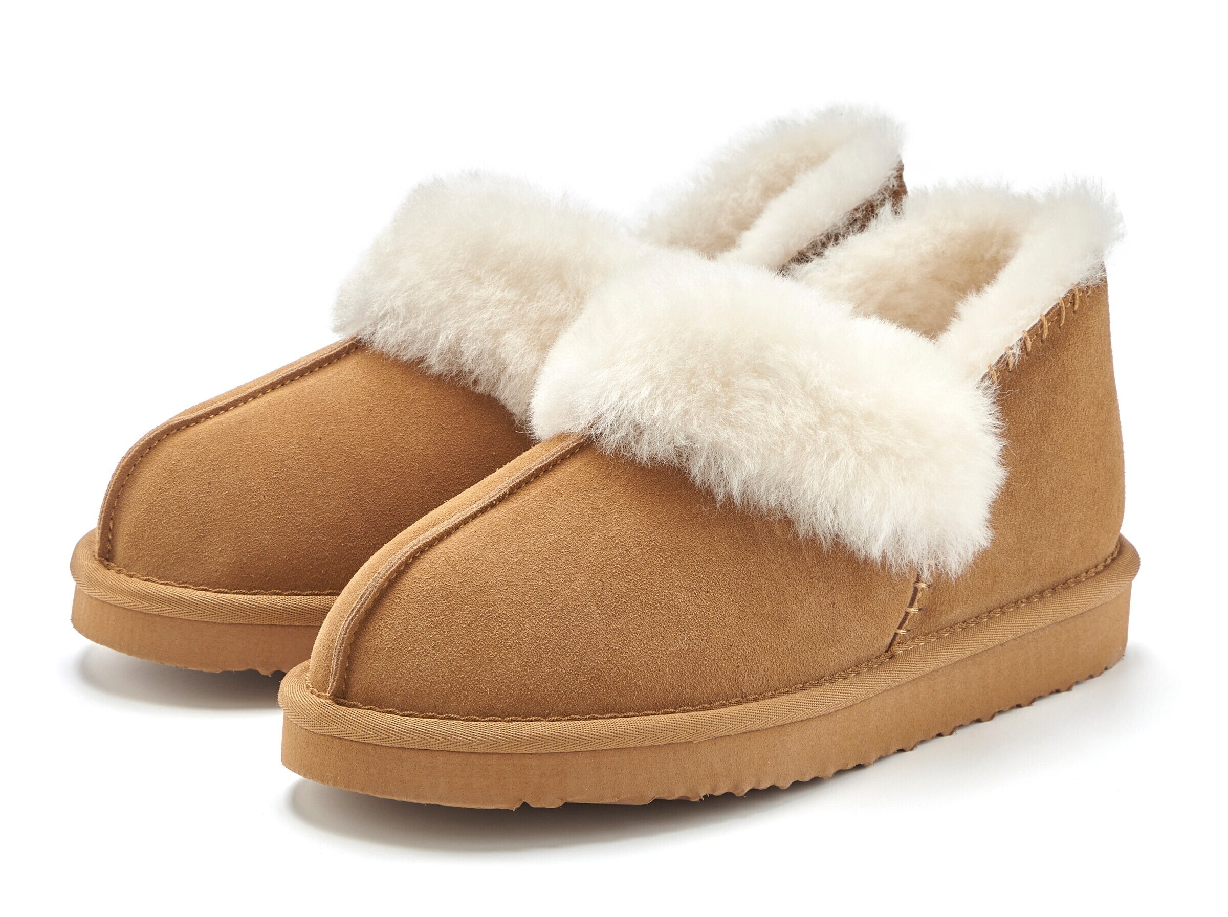 VIVANCE Hausschuh in Beige
