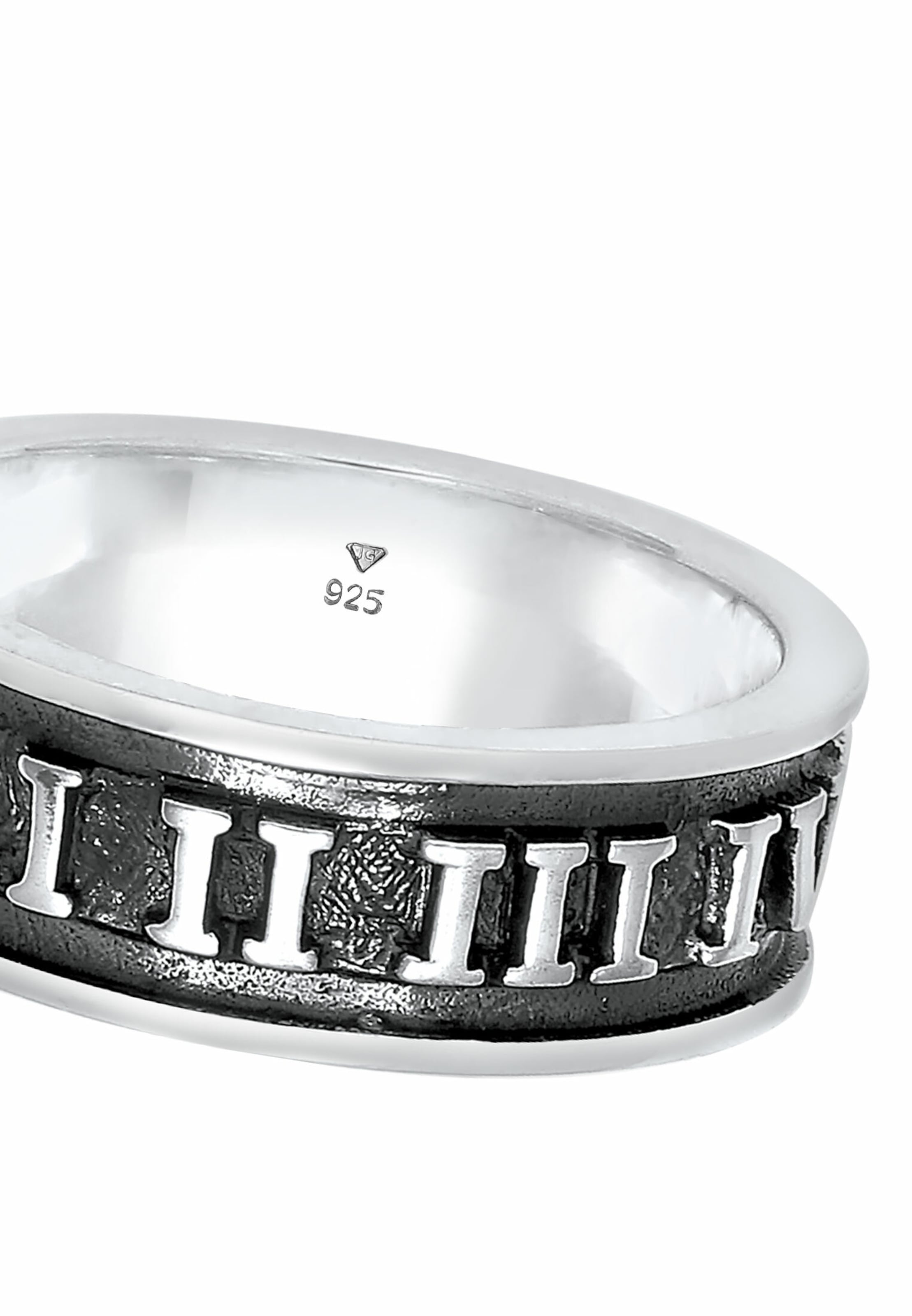 KUZZOI Ring 'Zahlen' in Silver