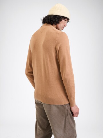 TOMMY HILFIGER Sweter w kolorze brązowy