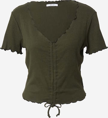 ABOUT YOU Shirt 'Nuria' in Groen: voorkant