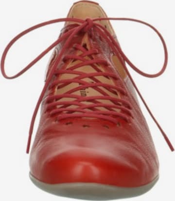 THINK! Lace-Up Shoes in Red