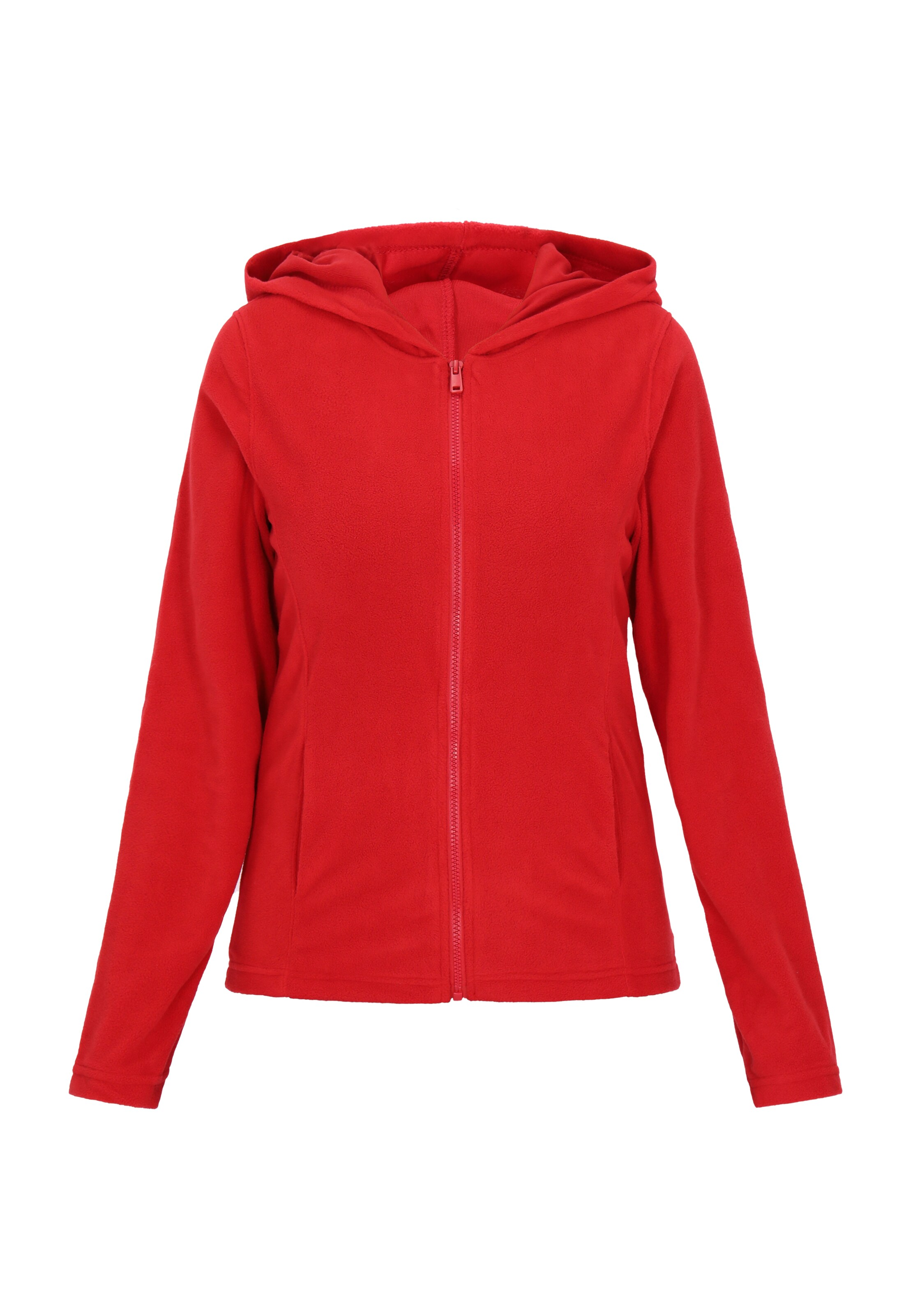 faina Athlsr Fleece Jacket in Red: front