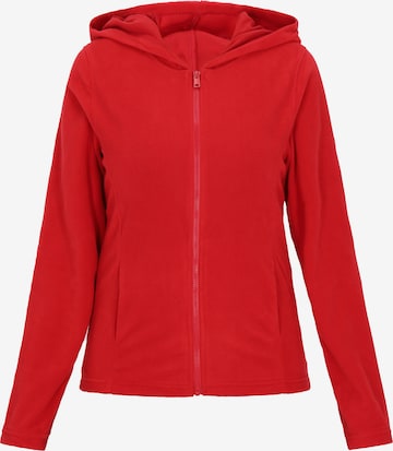 faina Athlsr Fleecejacke in Rot: Vorderseite