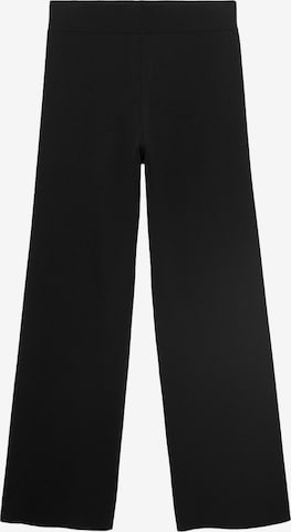 MANGO Broek 'Yolando' in Zwart: voorkant