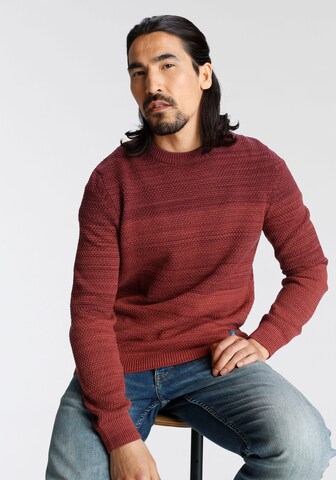 Pull-over LERROS en rouge