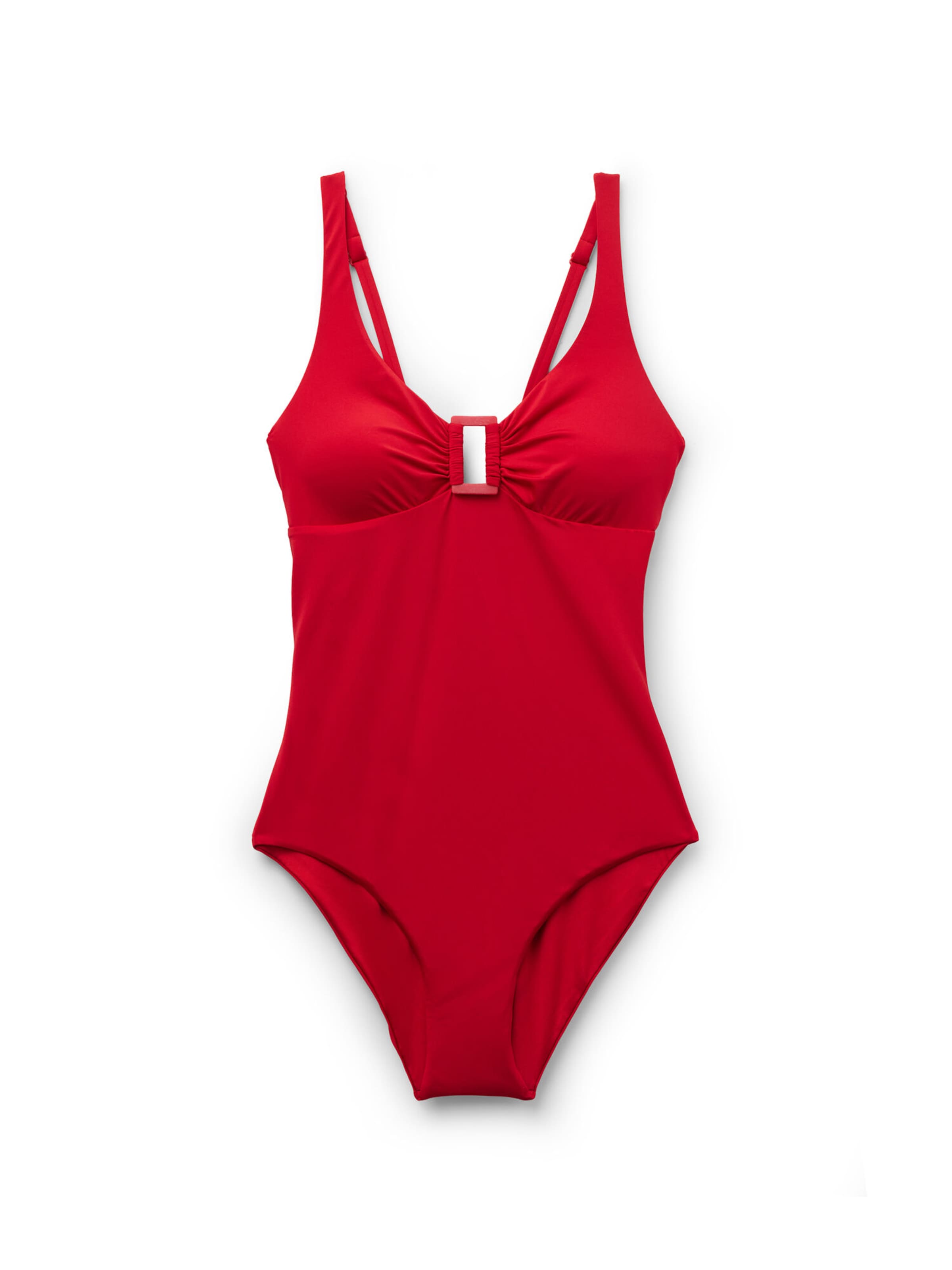 Tezenis T-Shirt Badeanzug 'Timeless Look' in Rot: Vorderseite