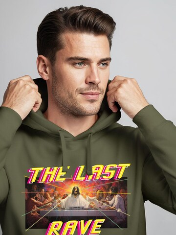 Neverless Sweatshirt 'The Last Rave' in Green